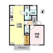 ヴィラ･ベルデベル Aの間取り画像