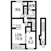 シャルマンの間取り画像