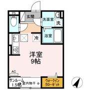 マウント.ナンバ スプリングの間取り画像
