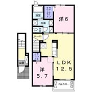 グランディールの間取り画像