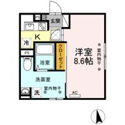 ラグナタウン西城 Bの間取り画像