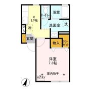 グラン・デ・コート Bの間取り画像