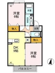 ロイスライブ F Aの間取り画像