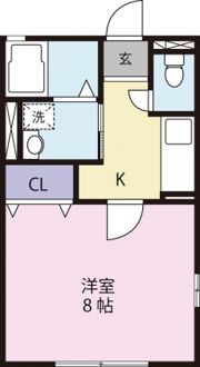 メゾンカナメの間取り画像