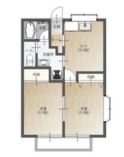 ヤマセイハイム 加治屋の間取り画像