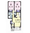オレンジガーデンV Aの間取り画像