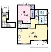 ラフィネHの間取り画像