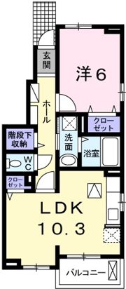 カサブランカCの間取り画像