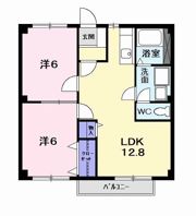 ニューシティ大西70Aの間取り画像