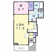 パセーオ Ⅱの間取り画像