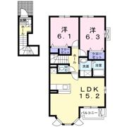 ヴィラプリムローズAの間取り画像