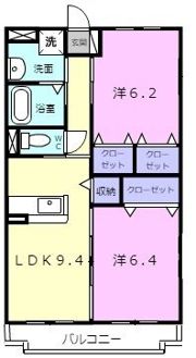 フレッシュタウン昴の間取り画像