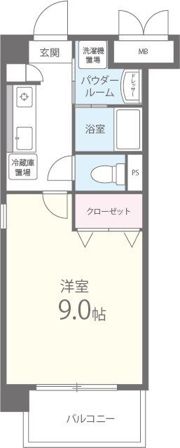 アファームドⅠの間取り画像