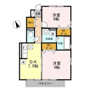 リビングタウン飯田 G棟の間取り画像