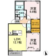 リーノフローラ Bの間取り画像