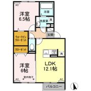 リーノフローラ Bの間取り画像