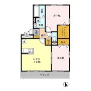 フレンドハウス23 Aの間取り画像
