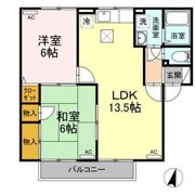 アムール A棟の間取り画像