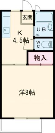 ファンタジーハイツの間取り画像