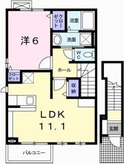 Ys．Villa赤坂の間取り画像
