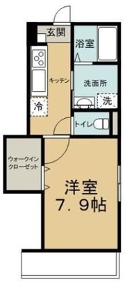 ヴェルクレストの間取り画像