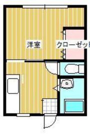 若水ハイツ1の間取り画像