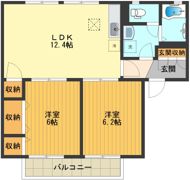 ディアスⅤの間取り画像