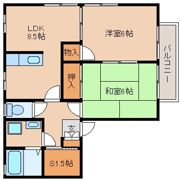 とののくら参番館Aの間取り画像