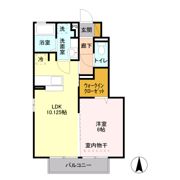 クロワールの間取り画像