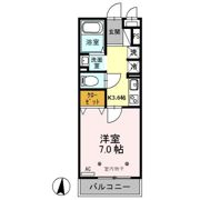 フルールさくらⅡの間取り画像