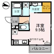 SHION B棟の間取り画像