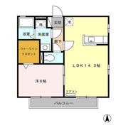 パティオの間取り画像