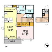 リアン馬場の間取り画像