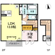 ベル アルモニーの間取り画像