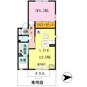 イーストコートの間取り画像