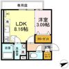 D-roomクレスト国分の間取り画像