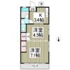 大塚ハイツ2号棟の間取り画像