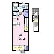 フォルチュンヌⅢの間取り画像