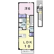 アヴェニールAの間取り画像