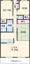 サンロイヤル加古川リバージュⅣ号館の間取り画像