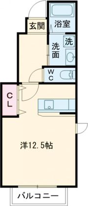 キャピタルレジデンスⅡの間取り画像
