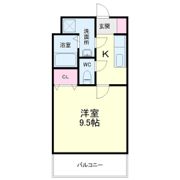 パレス城山の間取り画像
