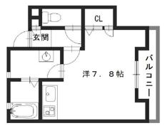 ルシエール神屋町の間取り画像