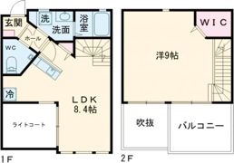 プレミアムアイランド上峰Ⅵの間取り画像