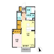ラ・セゾン Bの間取り画像