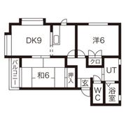 クローロンオクトス V棟の間取り画像