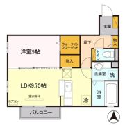 リュミエール Bの間取り画像