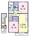 ポラリスⅡBの間取り画像