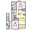 コンドミニアム さくら Cの間取り画像