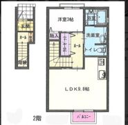 エステート柳原町Aの間取り画像
